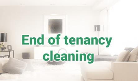 end of tenancy cleaning